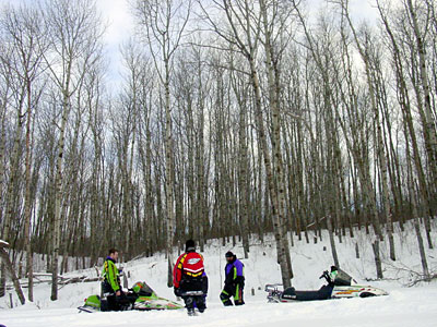 sledding the sloughs