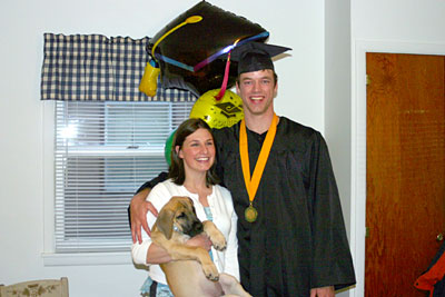 Ira, Heather, and Dog