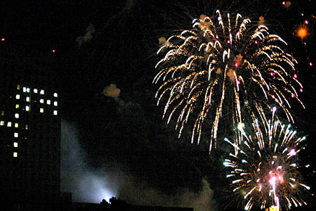 Bismarck fireworks