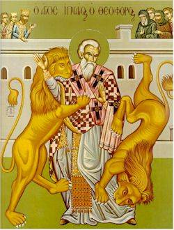 Martyrdom of St. Ignatious of Antioch