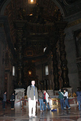 Jason within St. Peter's